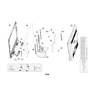 LG 37LH55 case parts diagram