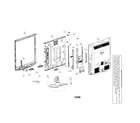 LG 42LH20R-MA case parts diagram