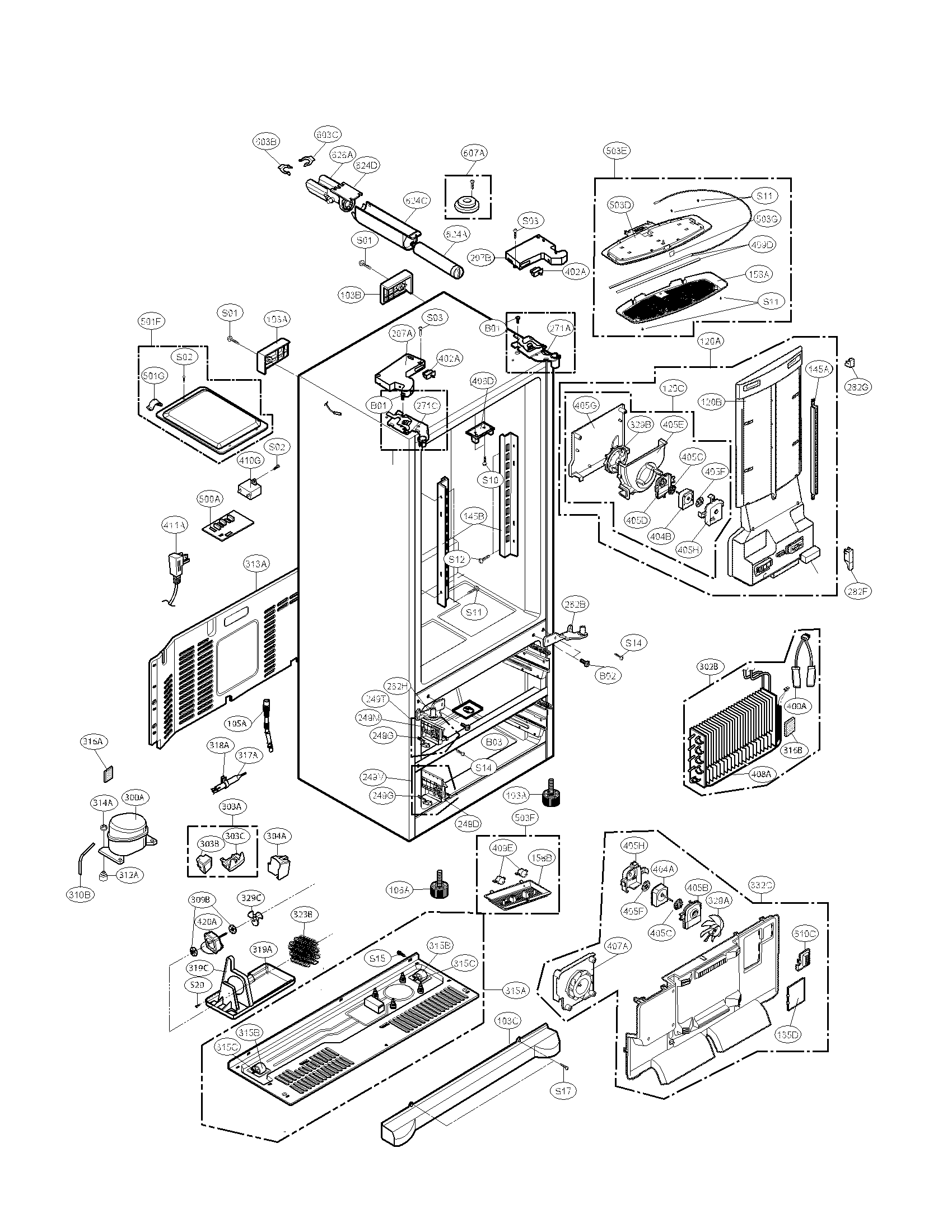 Case parts