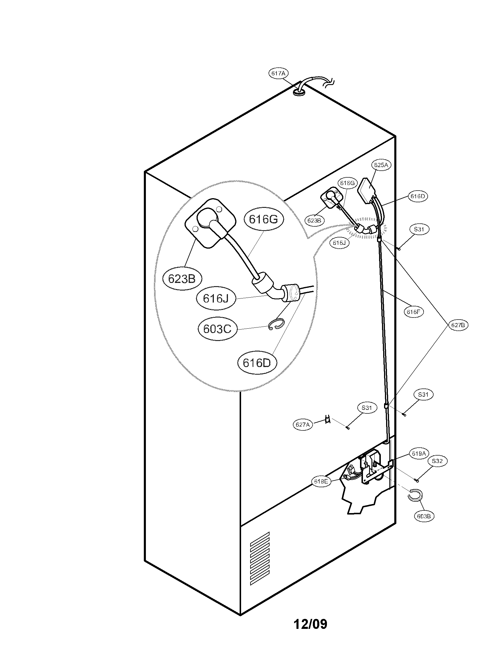 Valve and water parts
