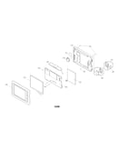 Cabinet and main frame parts