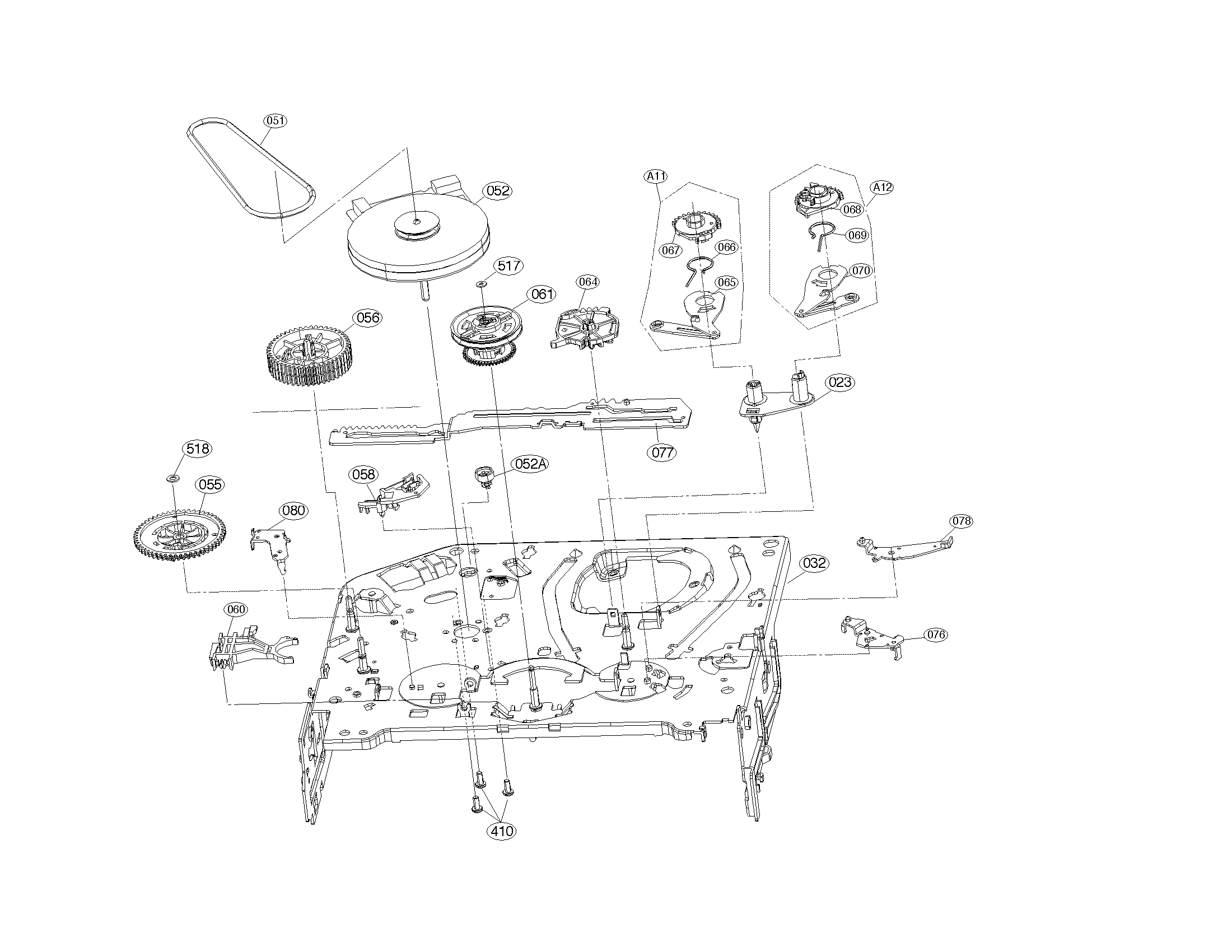 Moving mechanism parts 2