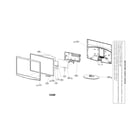 LG W1943TBPF exploded view parts diagram