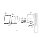 LG W2286L exploded view parts diagram