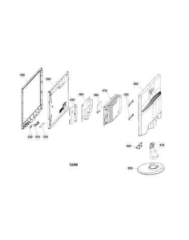 Exploded view parts