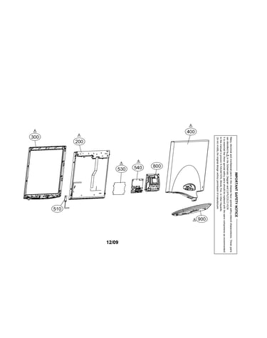 Exploded view parts
