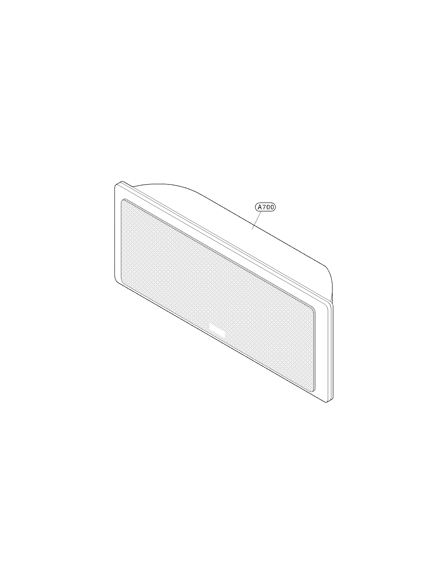 Center speaker parts
