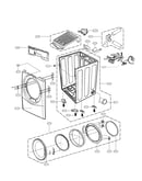 Cabinet and door parts