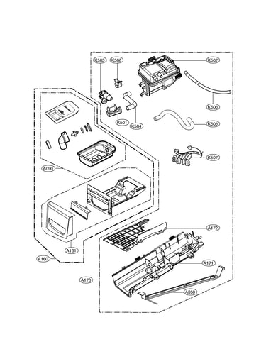 Panel and drawer parts