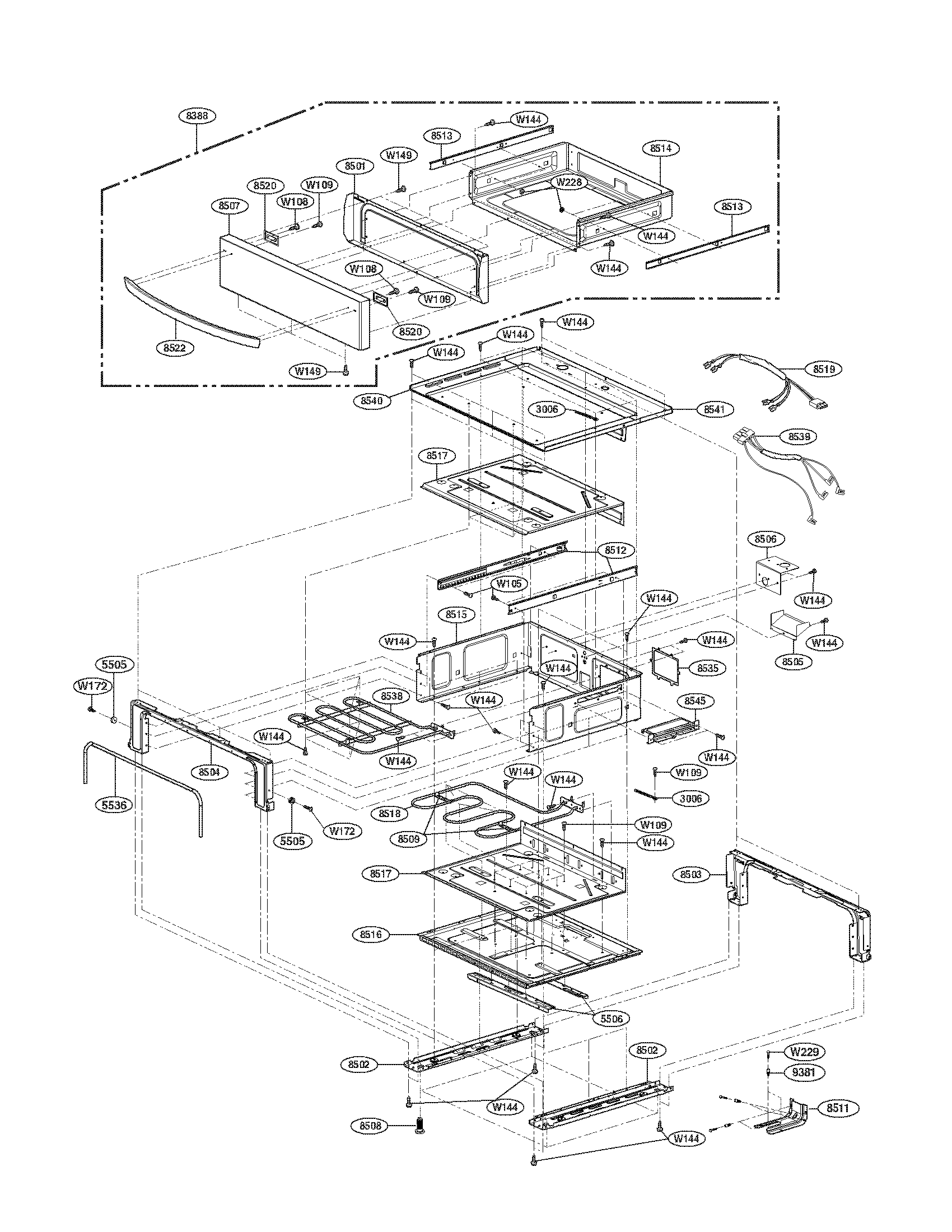 DRAWER PARTS