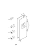 Freezer door parts