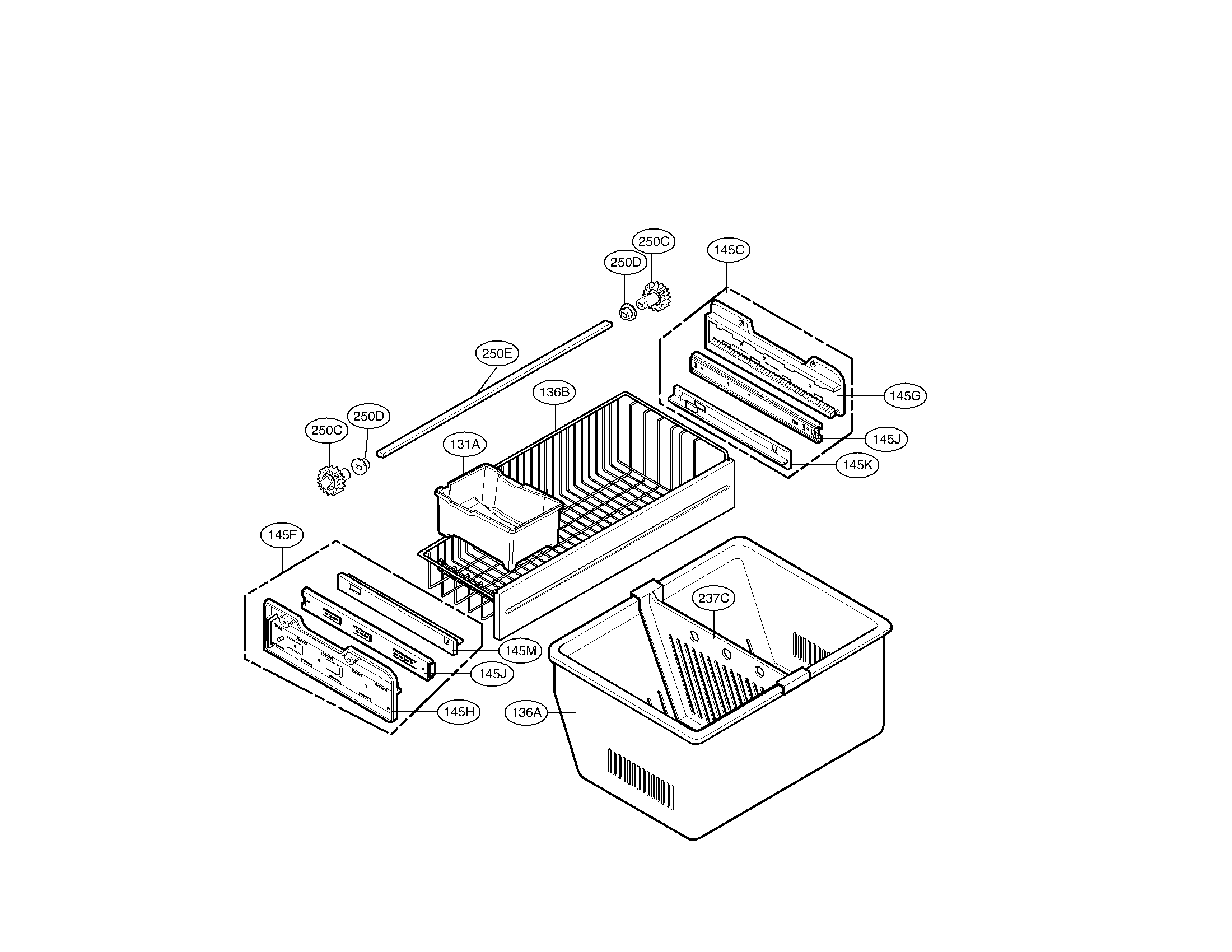Freezer parts