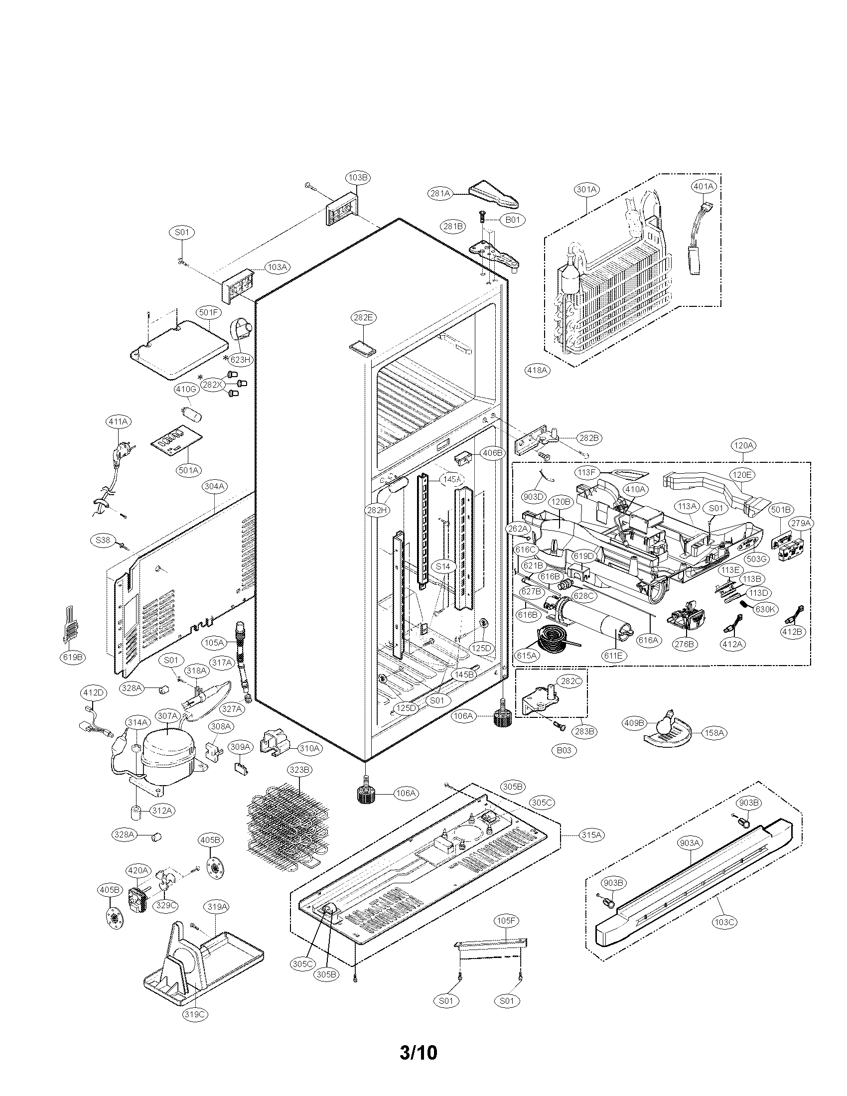 Case parts