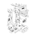 Kenmore Elite 79571052010 case parts diagram