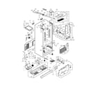 Kenmore Elite 79571052010 case parts diagram