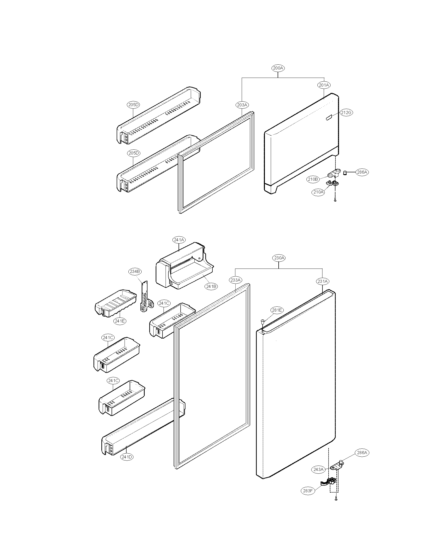 Door parts