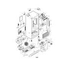 Kenmore 79578302805 case parts diagram