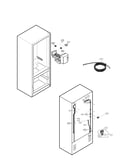 Water and ice maker parts