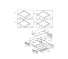 Kenmore Elite 79571049010 refrigerator parts diagram