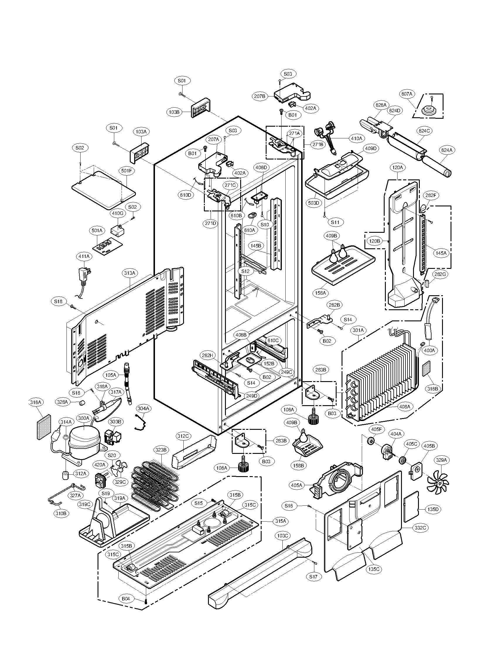 Case parts