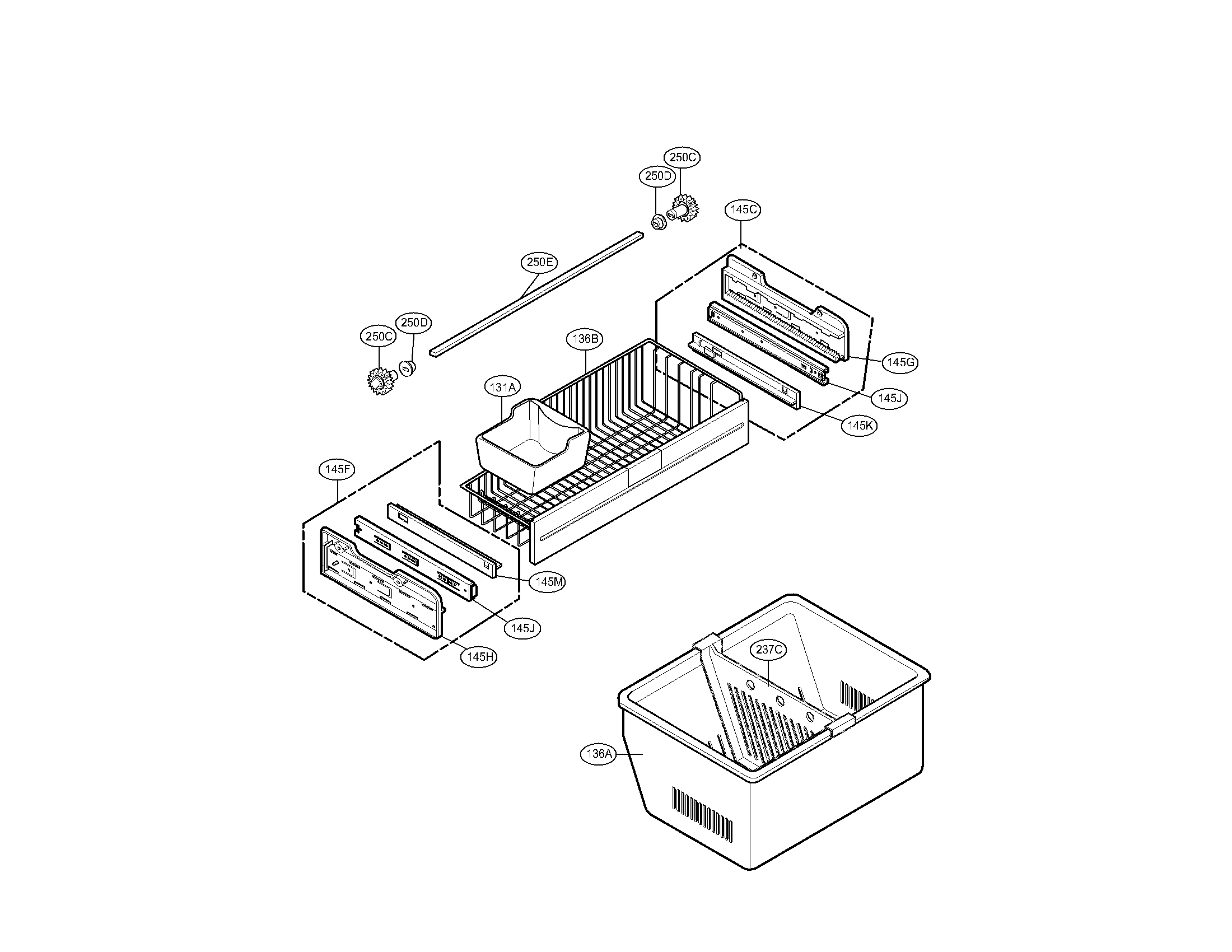 Freezer parts