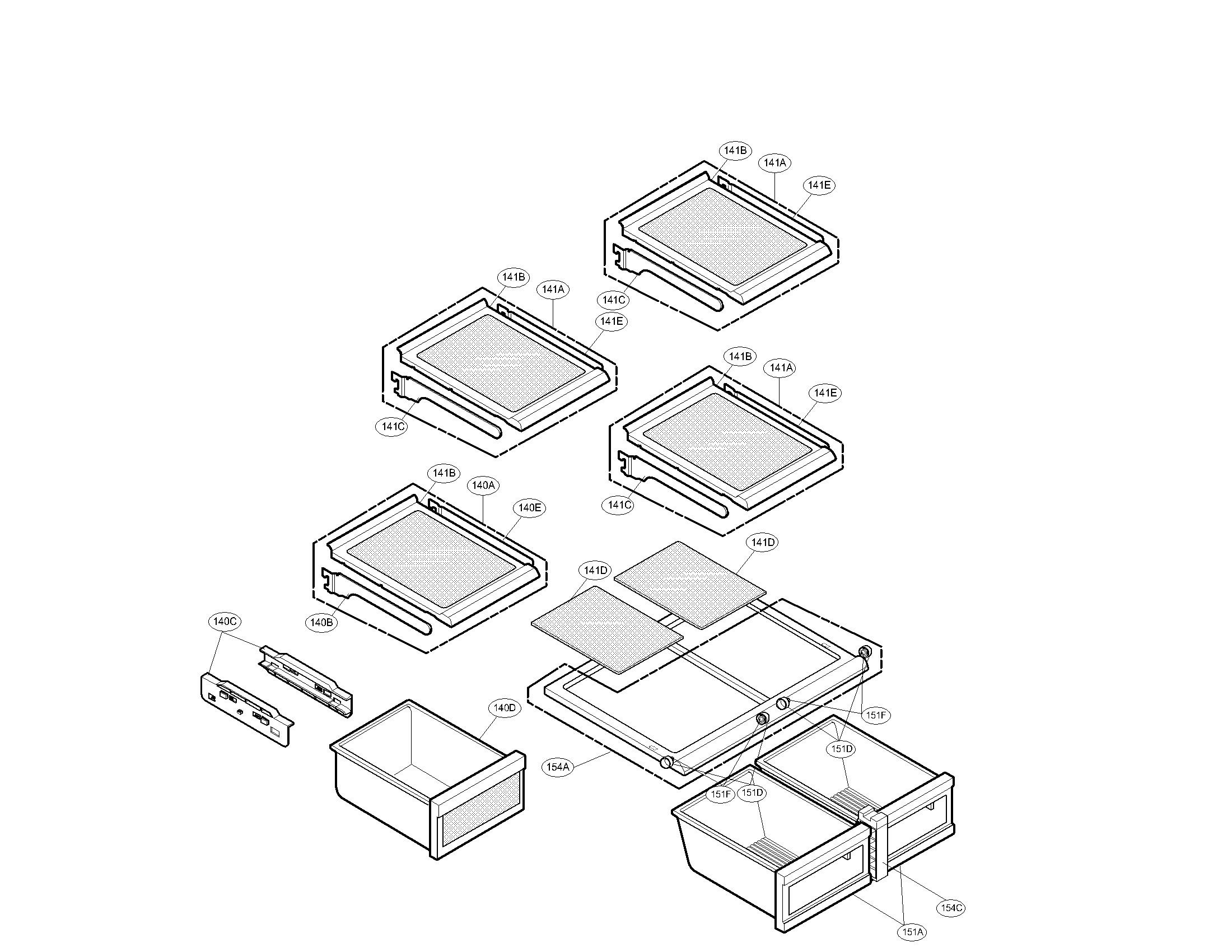 Refrigerator parts