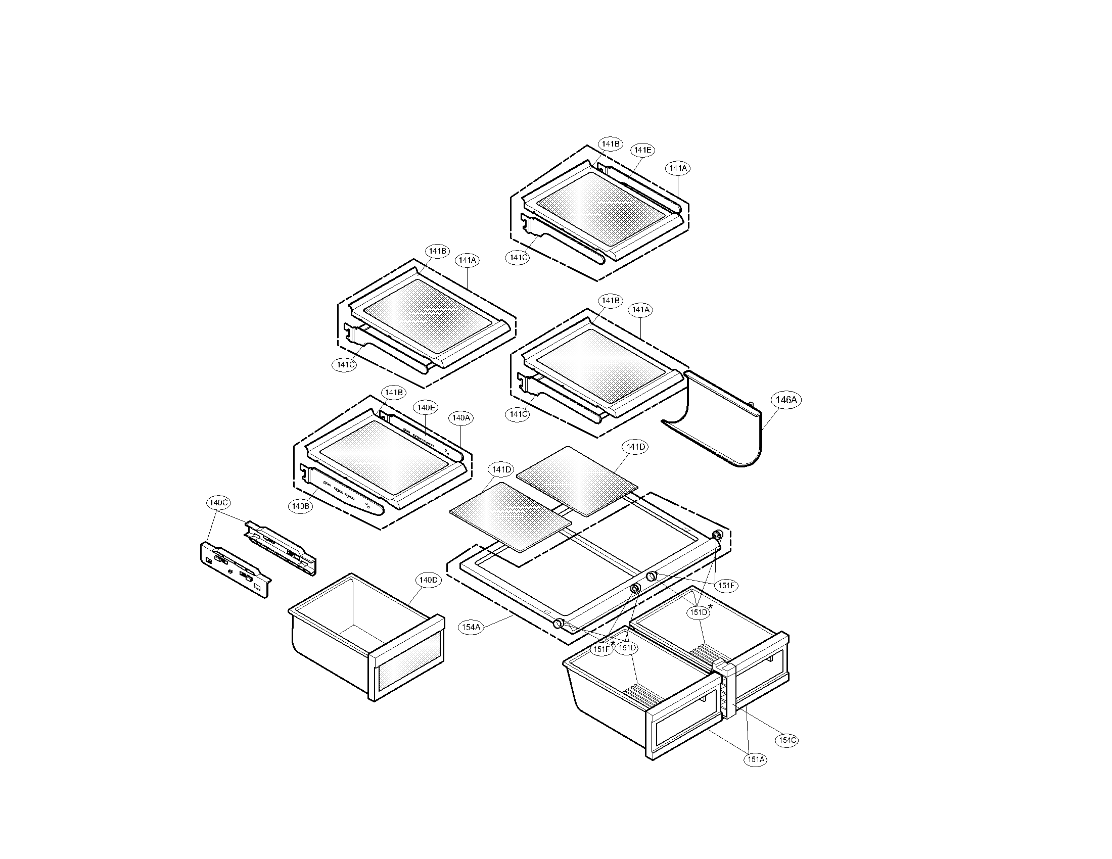 Refrigerator parts
