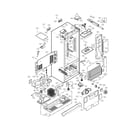 Kenmore Elite 79578516801 case parts diagram