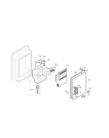 Ice maker and ice bank parts