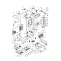 Kenmore Elite 79578542807 case parts diagram