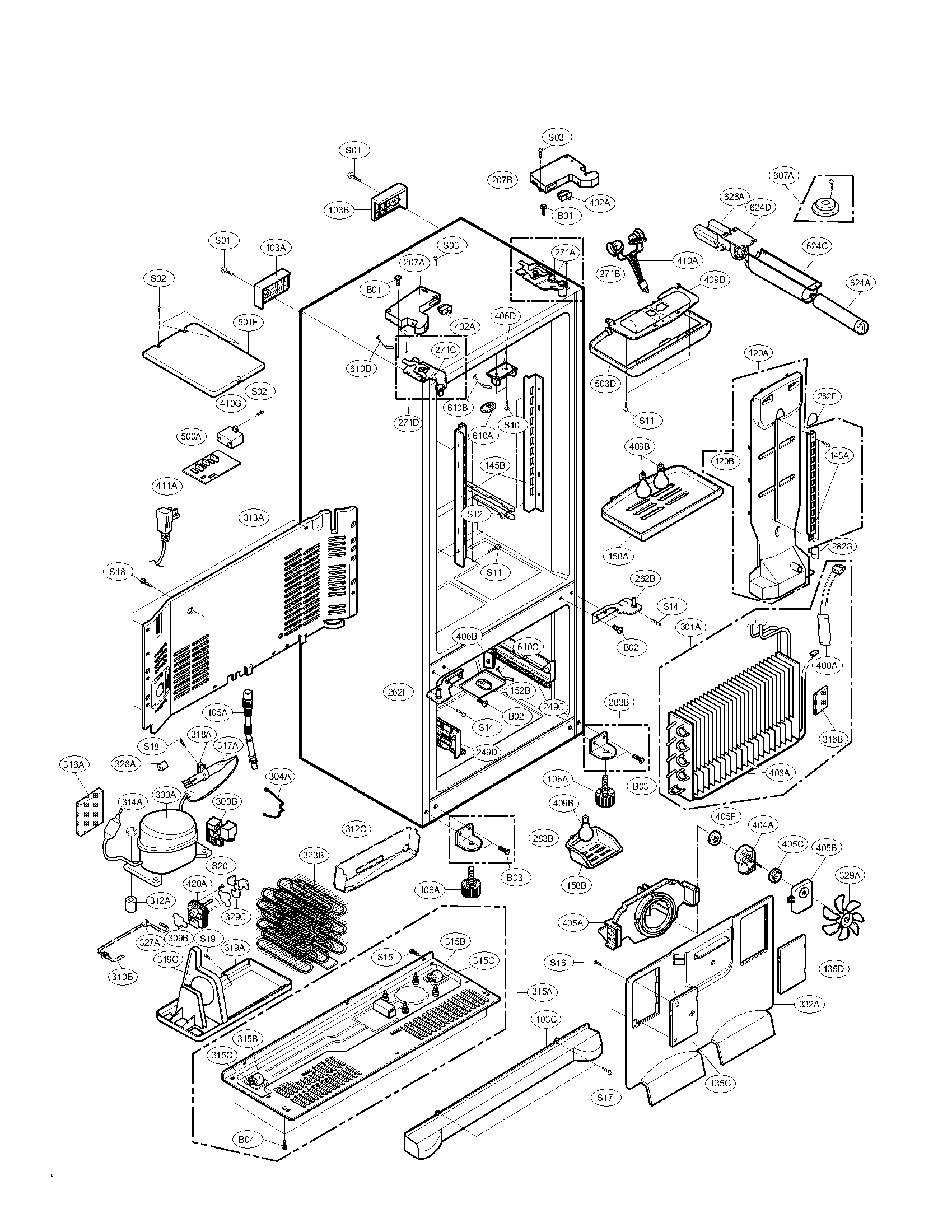 CASE PARTS