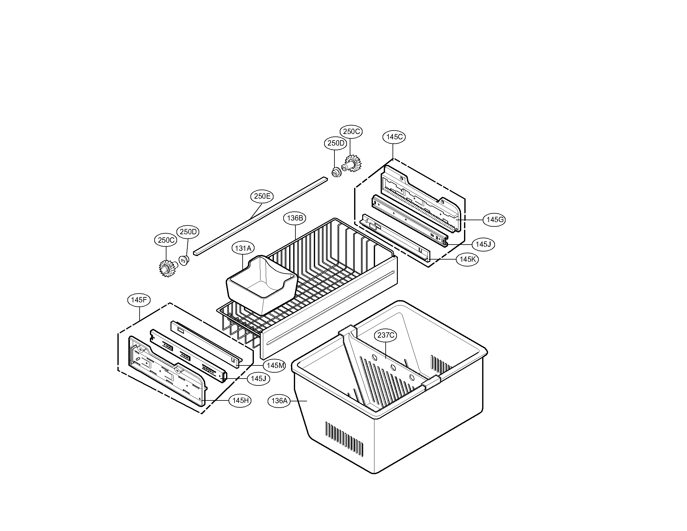 Freezer parts