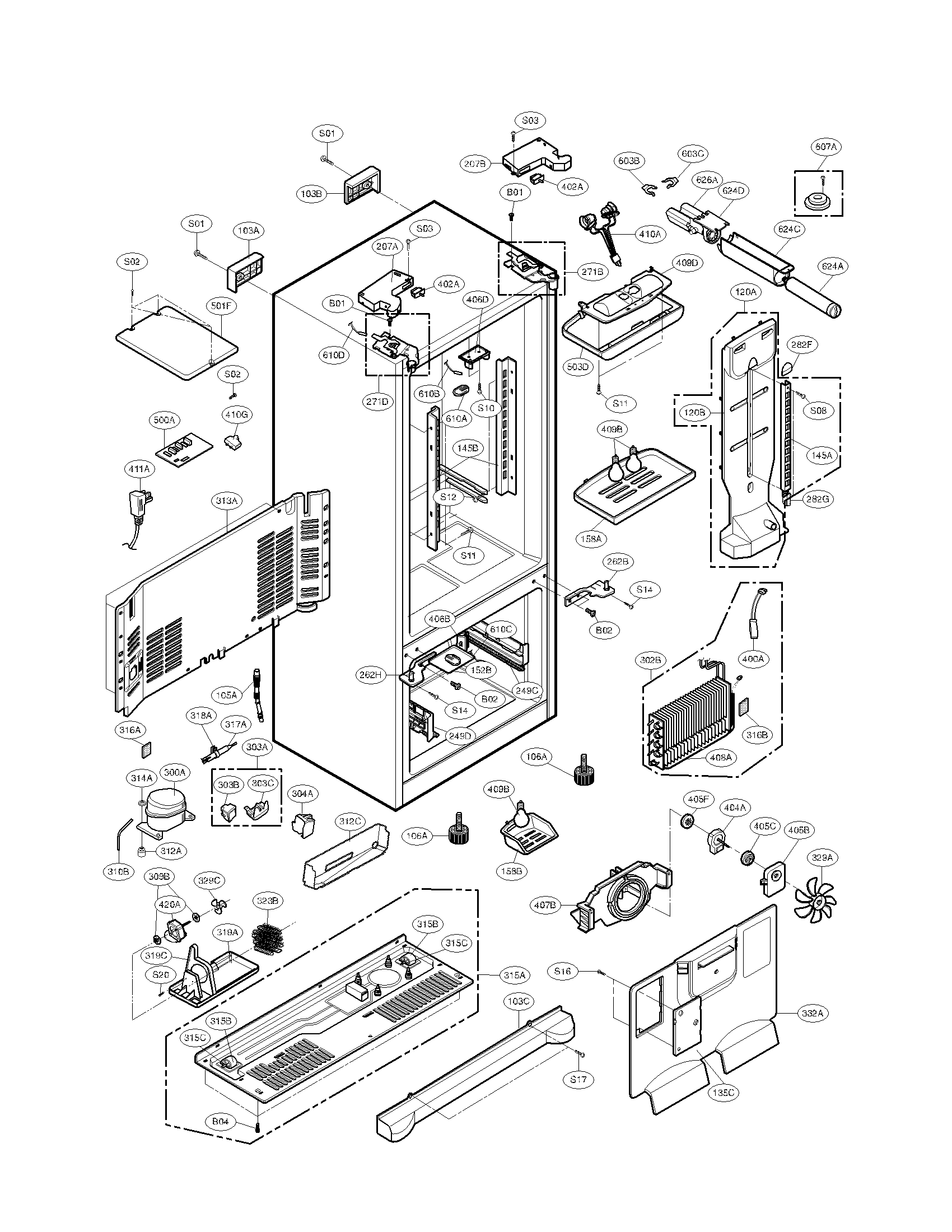 CASE PARTS