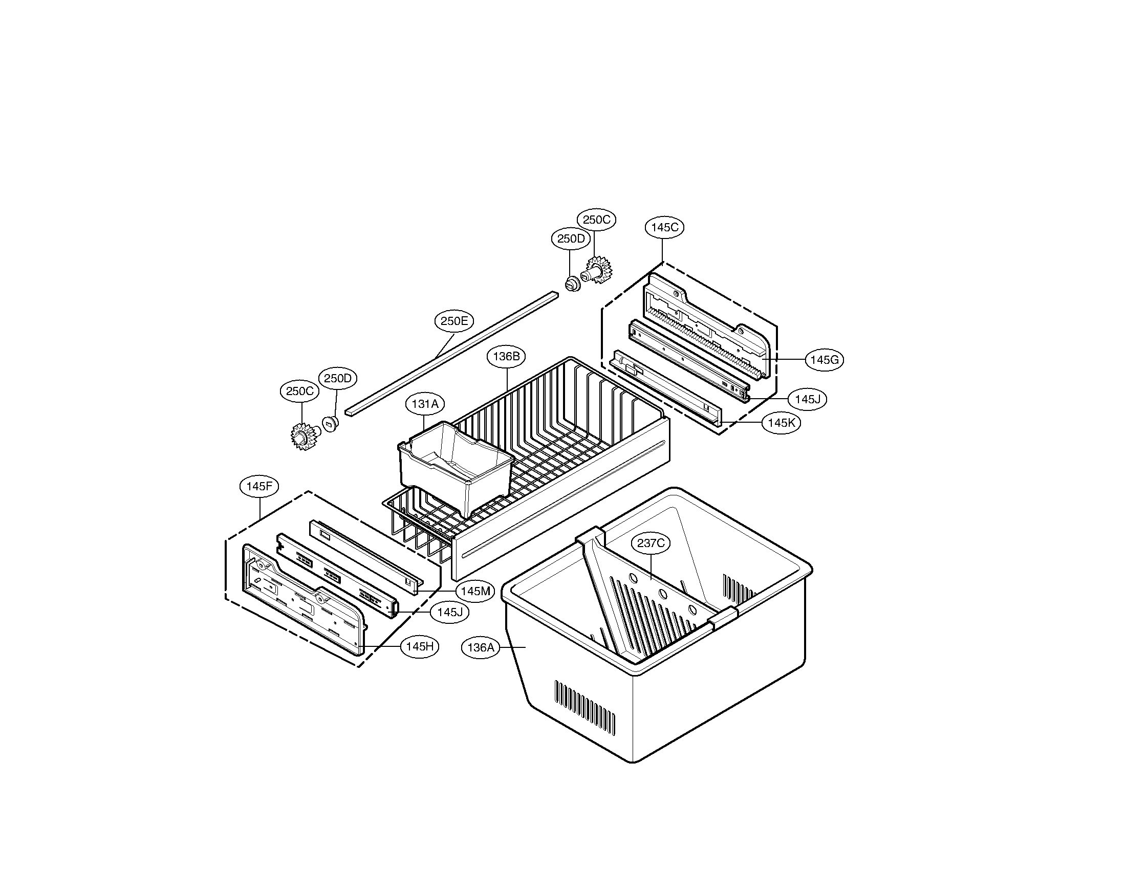 Freezer parts