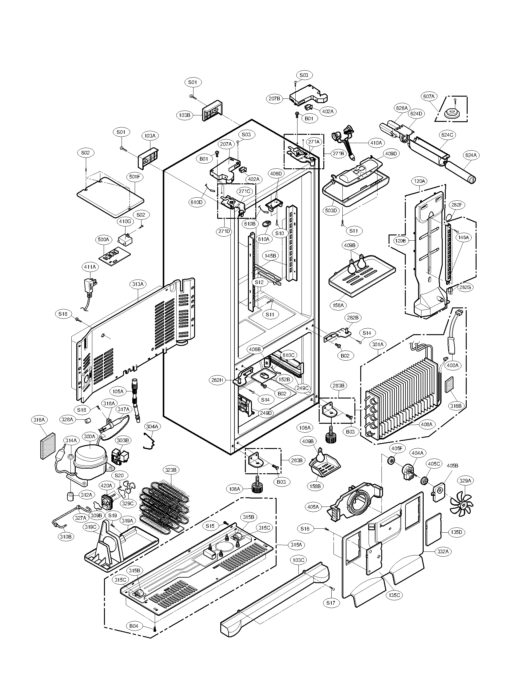 Case parts