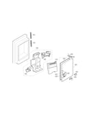 Ice maker and ice bank parts