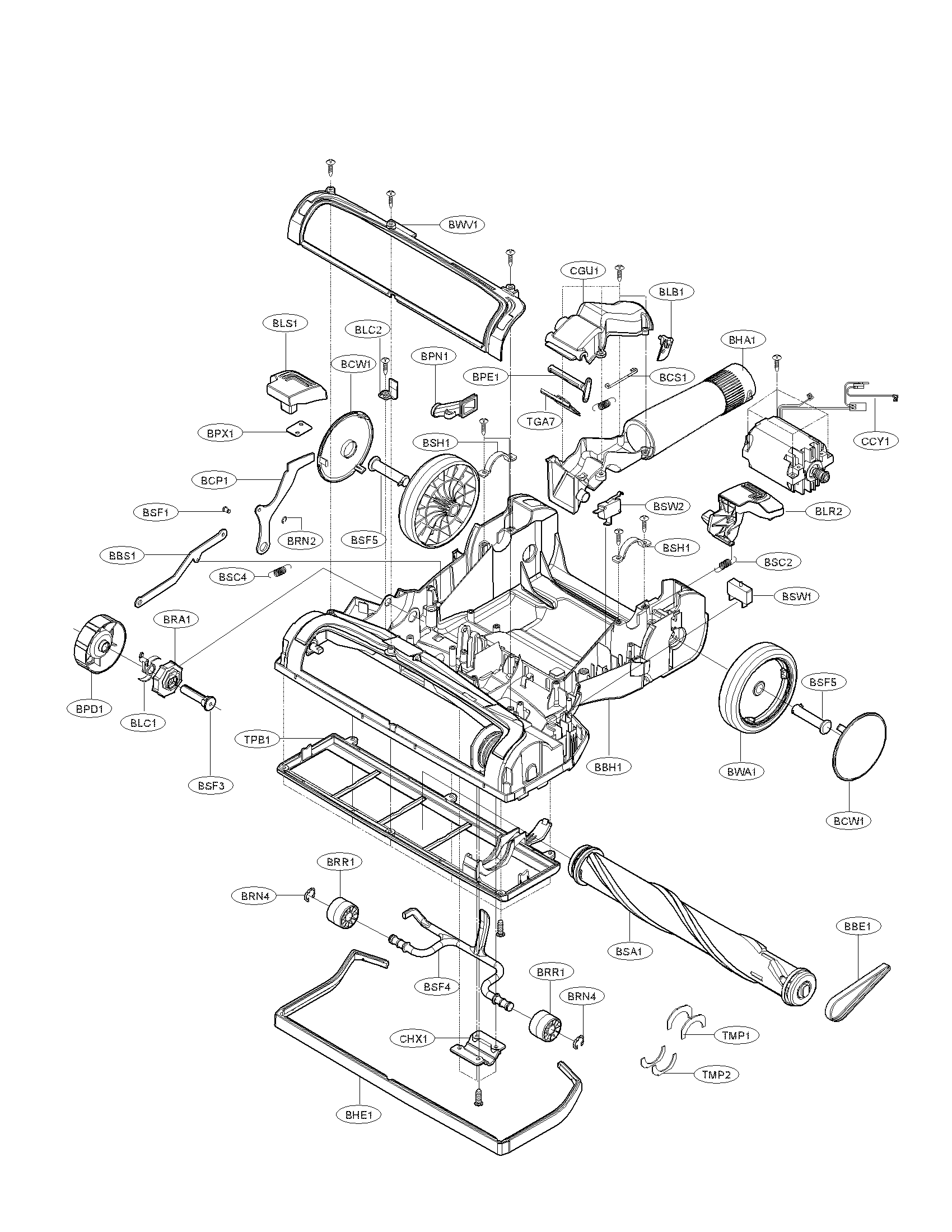 HEAD BASE PARTS