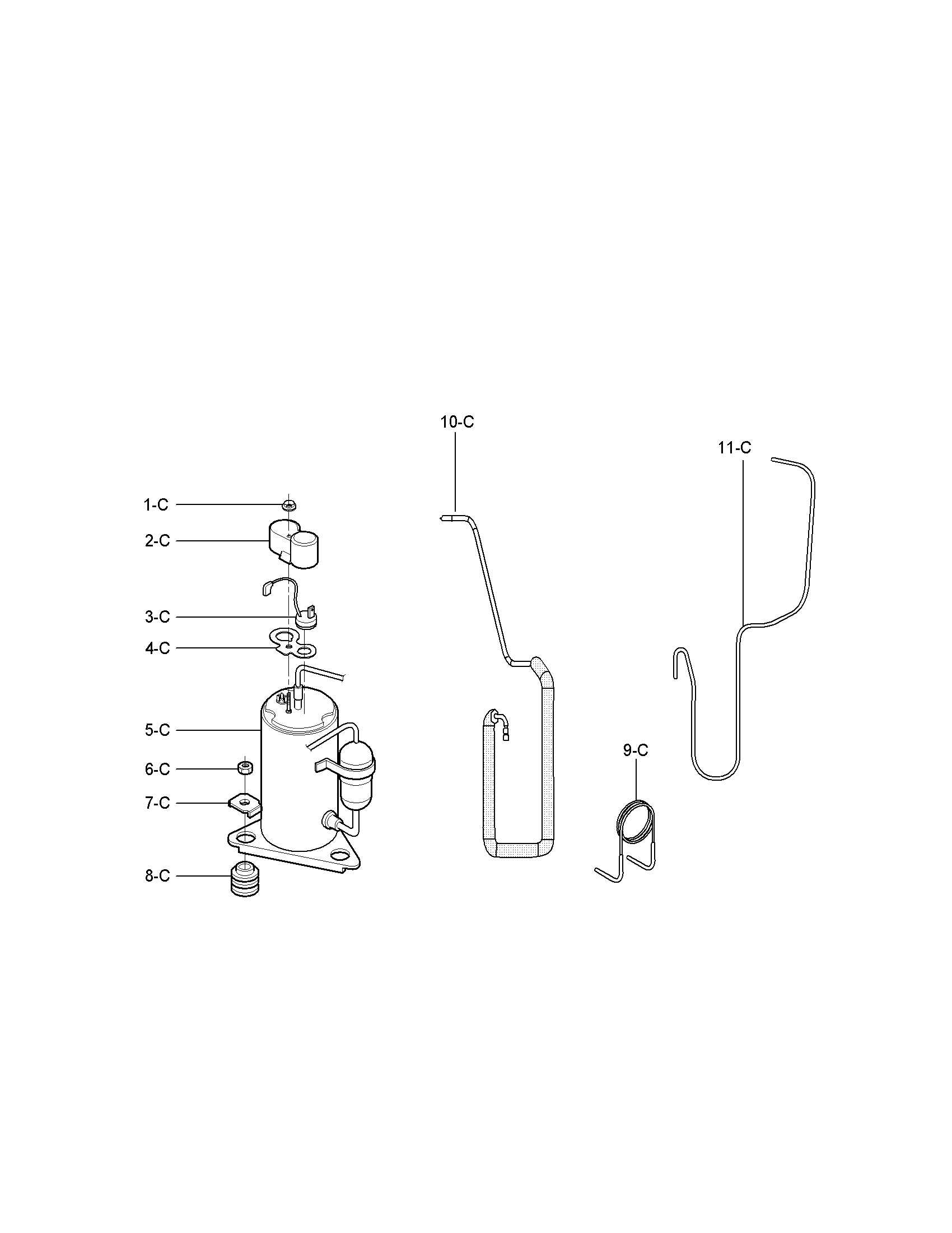 Compressor parts