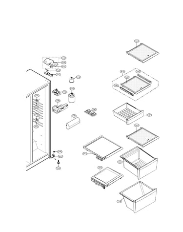 Refrigerator parts