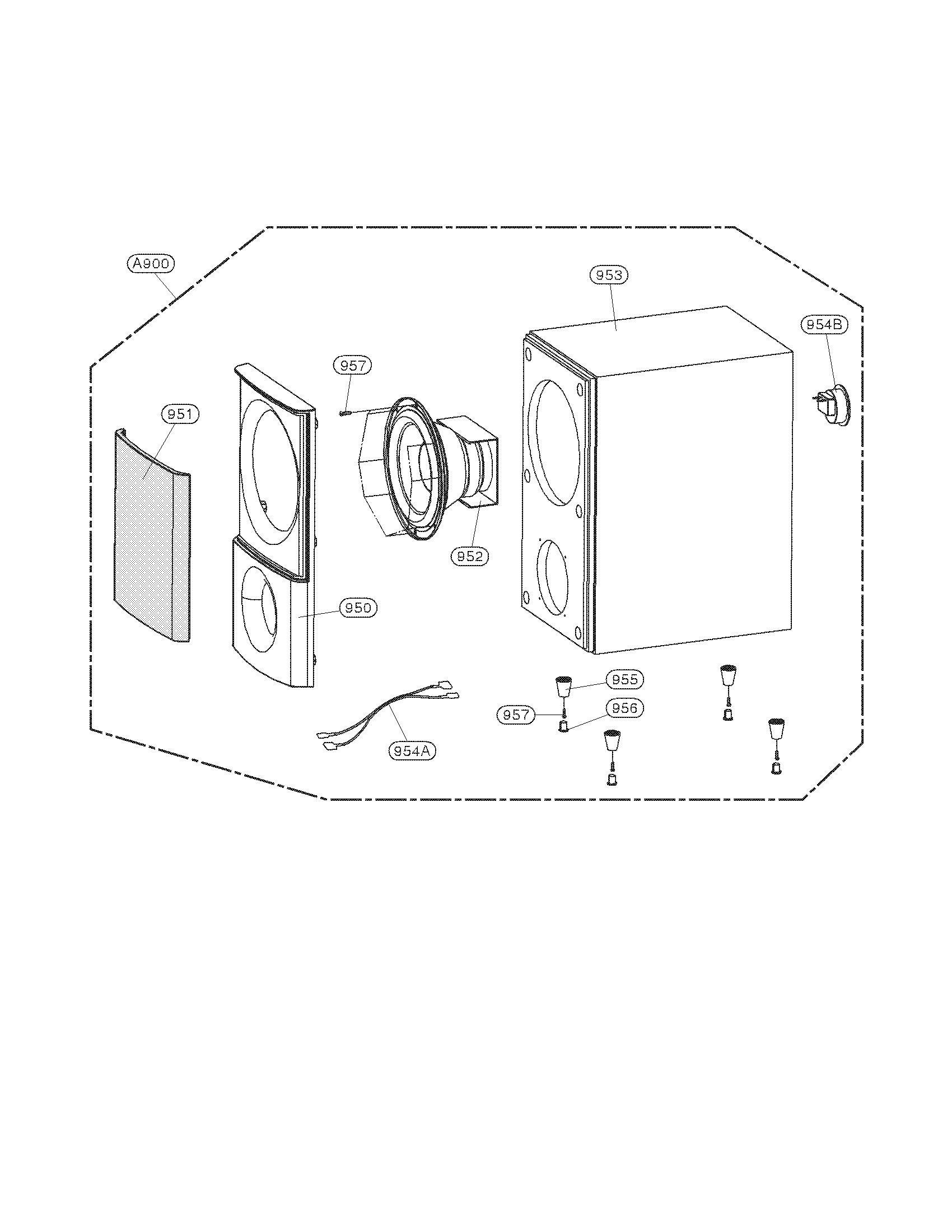 Subwoofer parts