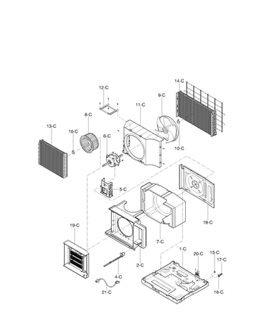 Air handling and cycle parts