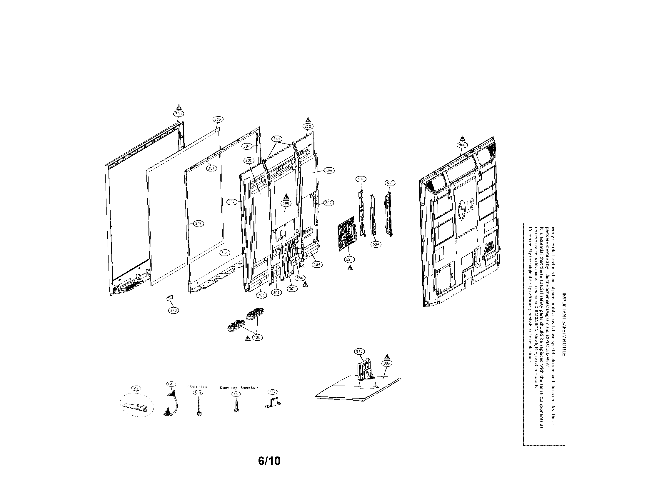 Exploded view parts