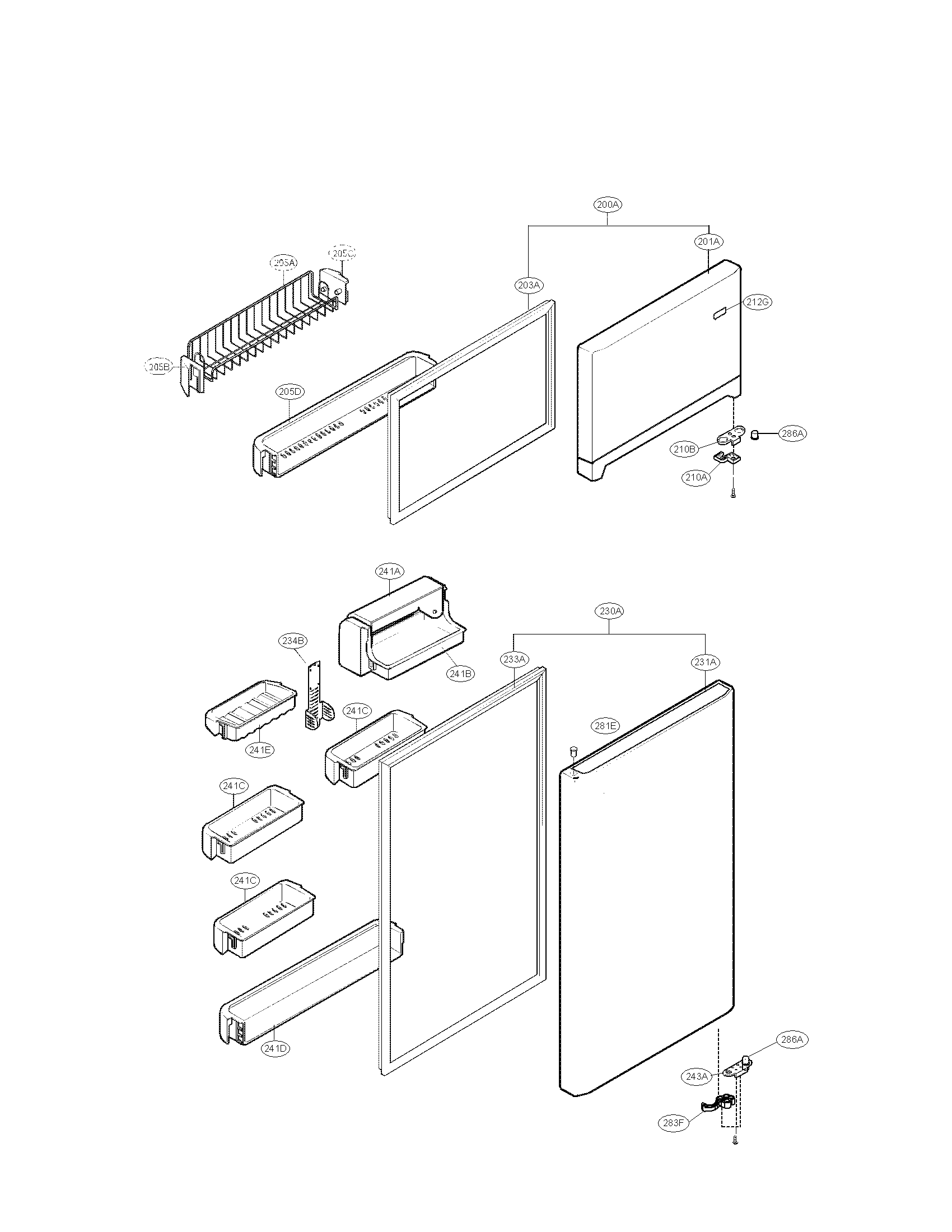 Door parts