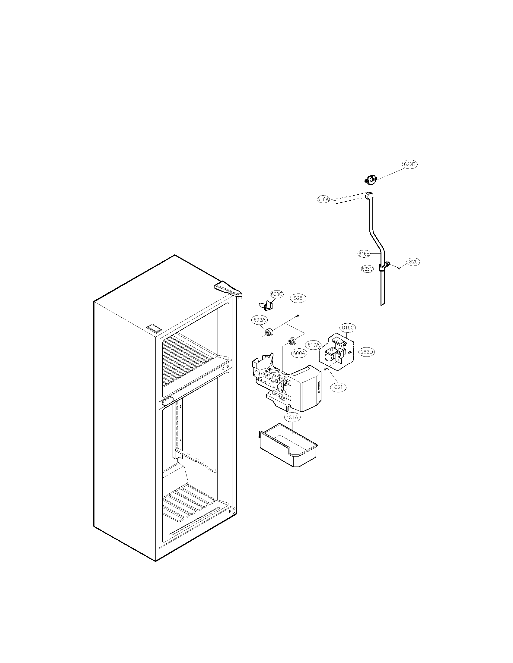 Ice maker parts