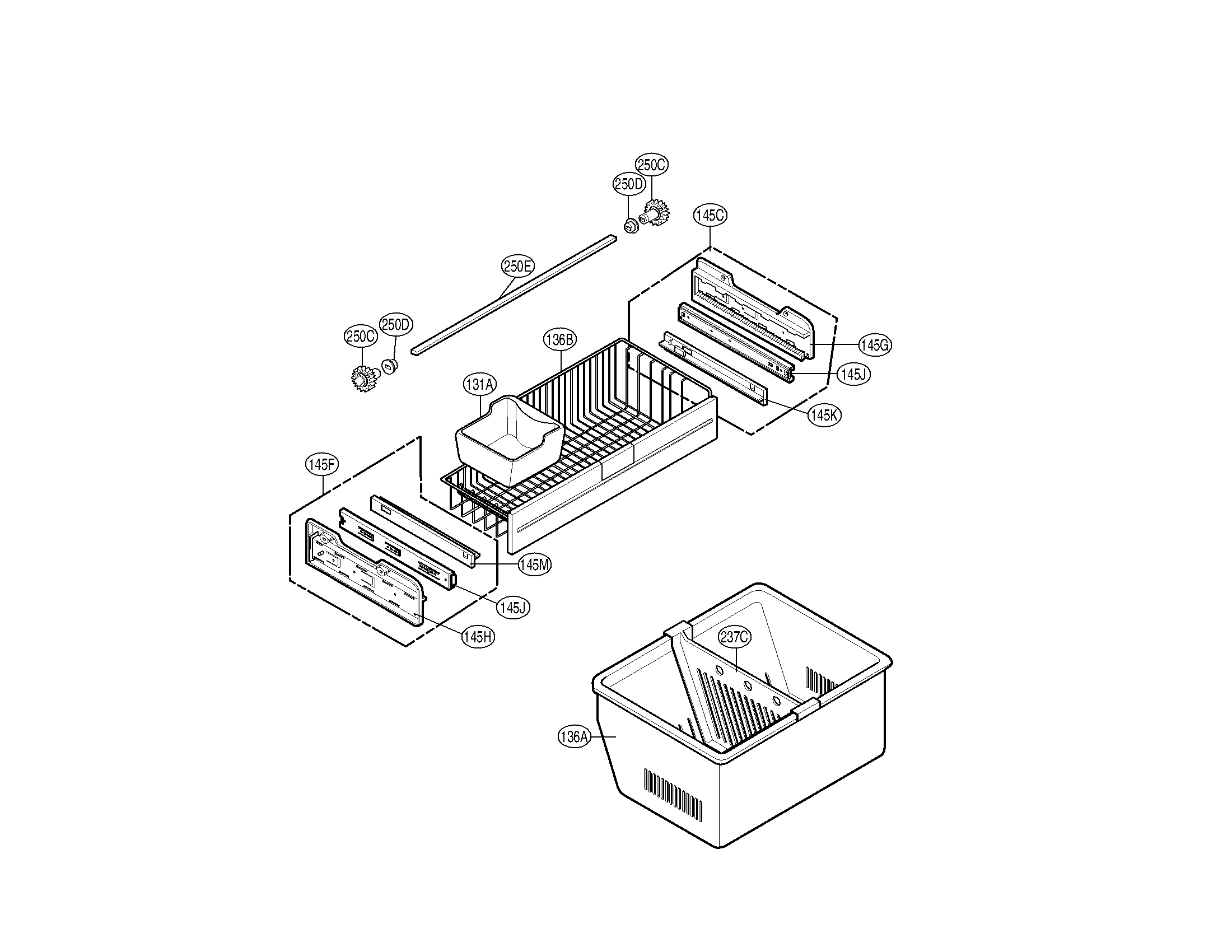 Freezer parts