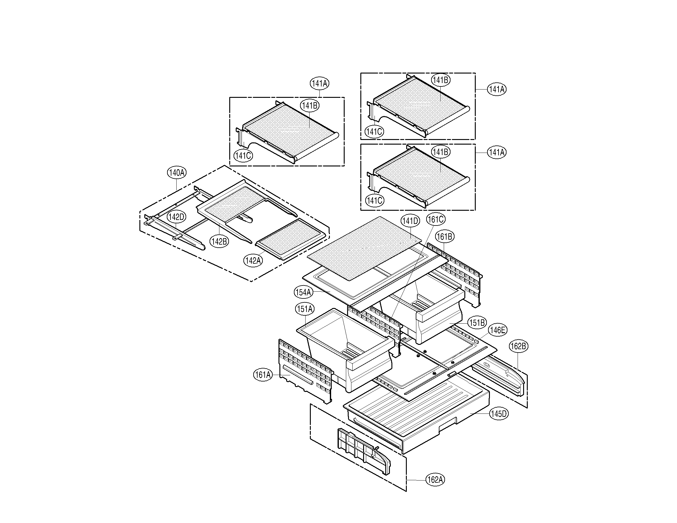 Refrigerator parts