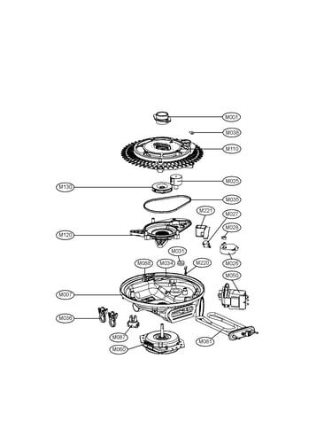 Sump assembly parts