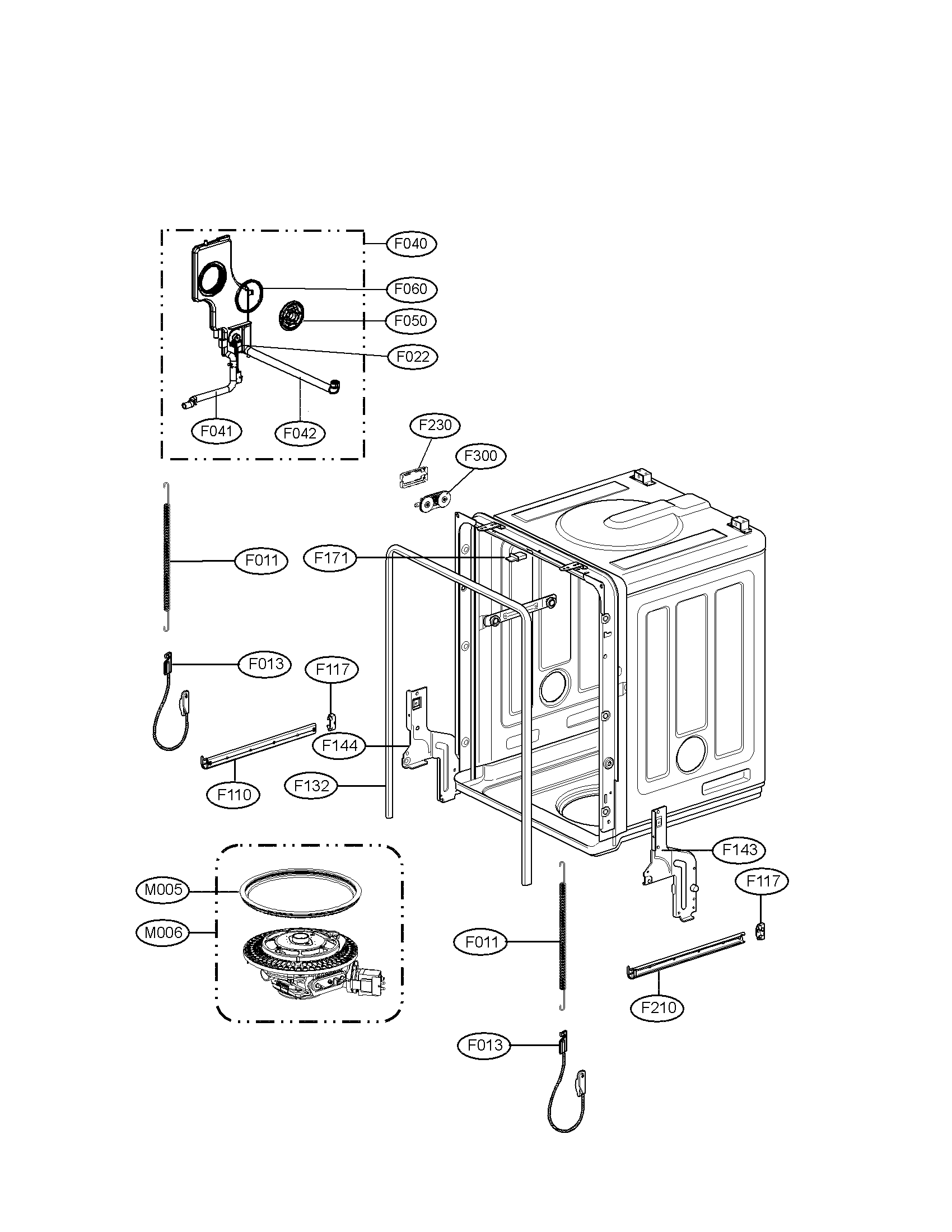 TUB PARTS