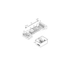 LG LFX25976SB/00 freezer parts diagram