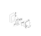 LG LFX25976SB/00 ice bank parts diagram